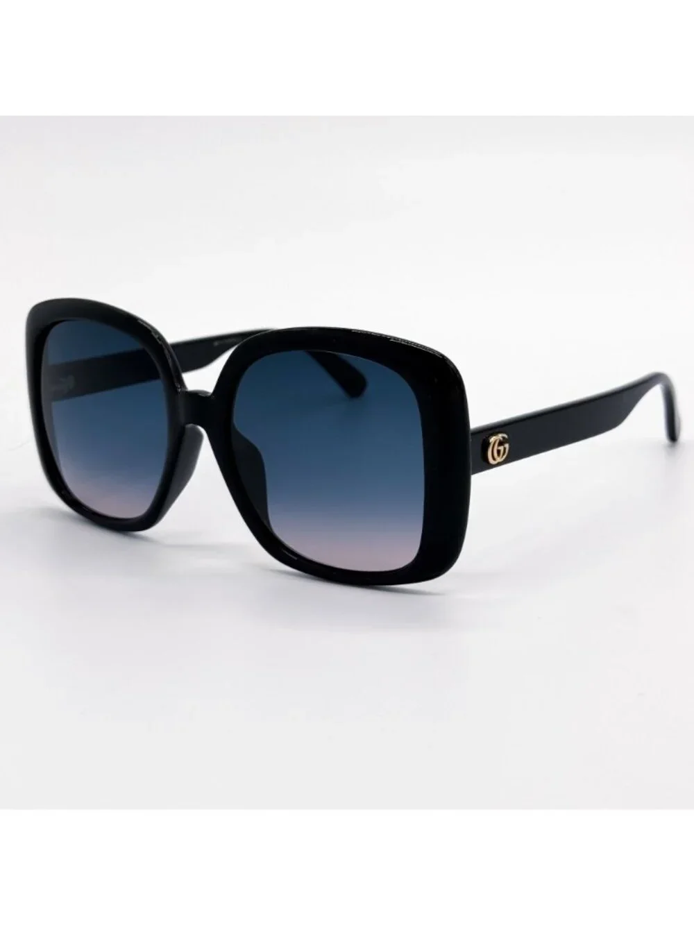 New Gucci Square Women Sunglasses GG0714SA 002